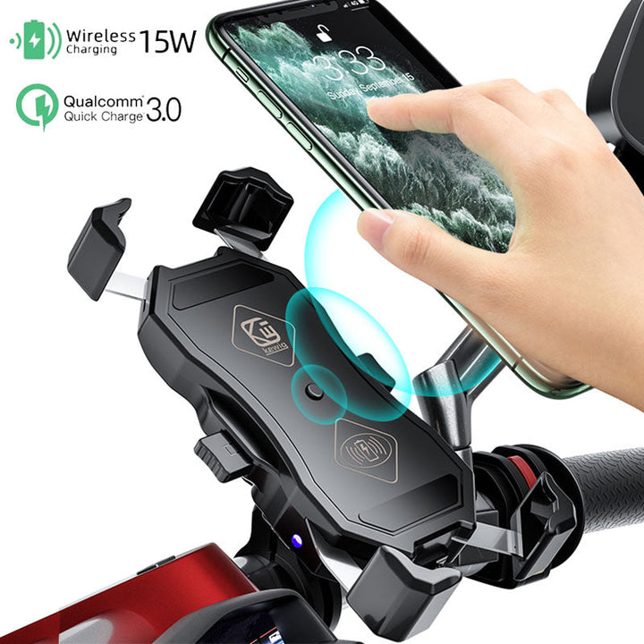 Wireless Phone Charger for Motorcycle/Bike