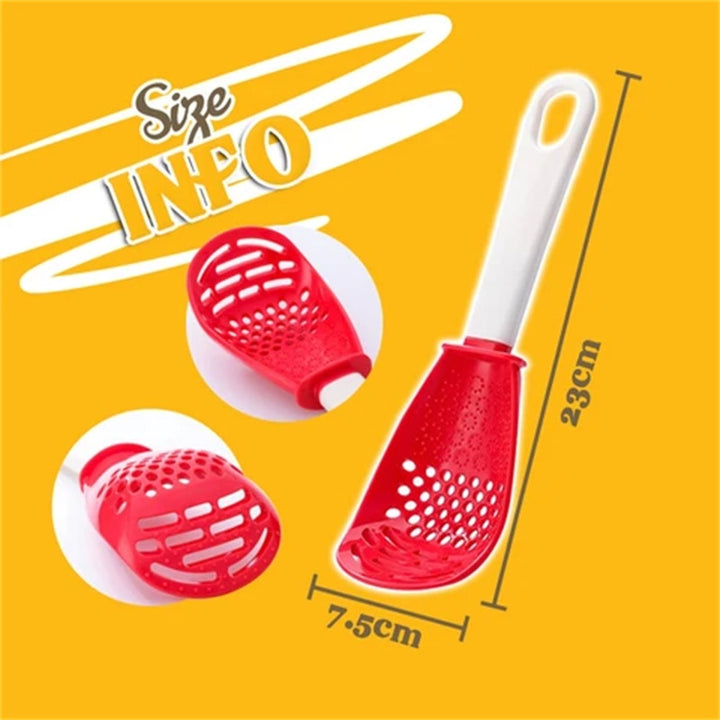 Multifunctional Heat-Resistant Spoon