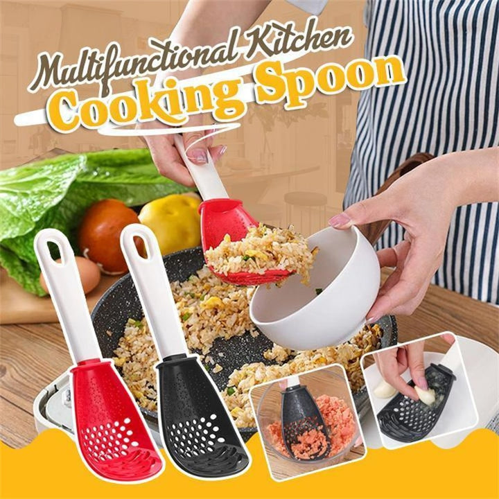 Multifunctional Heat-Resistant Spoon