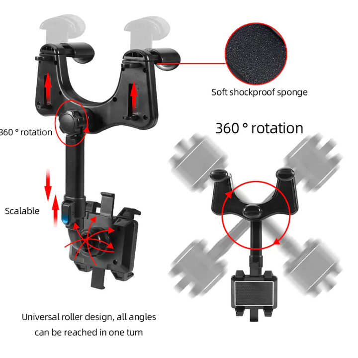 360° Car Phone Holder