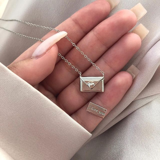 Envelope Necklace