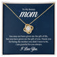 Love Knot Necklace - For Bonus Mom