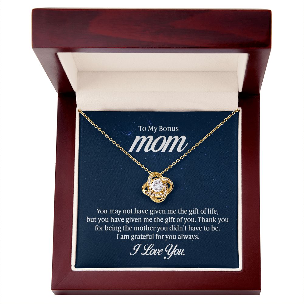 Love Knot Necklace - For Bonus Mom