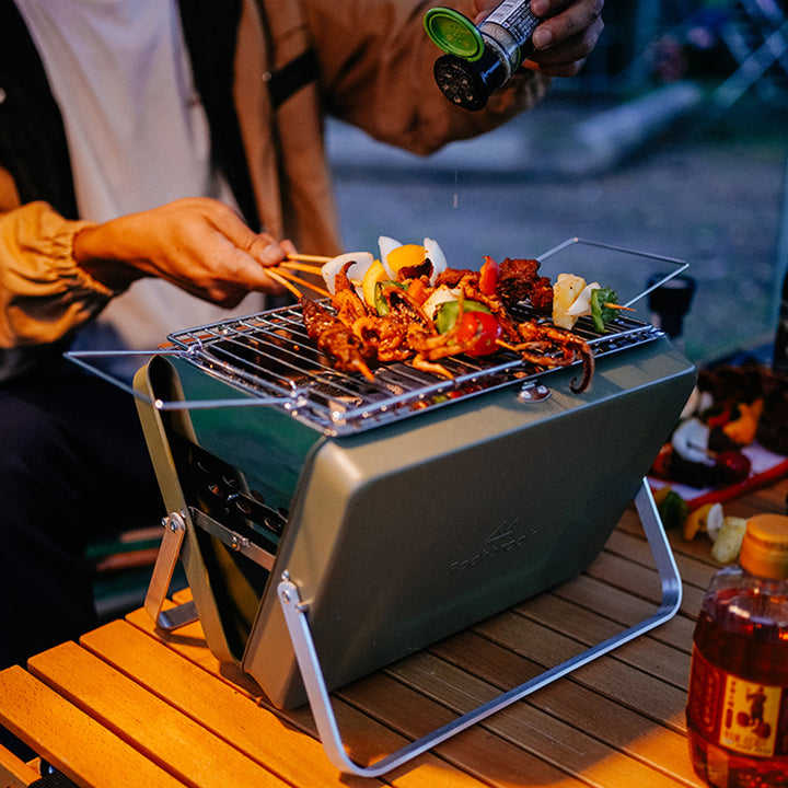 Portable Folding Charcoal Grill