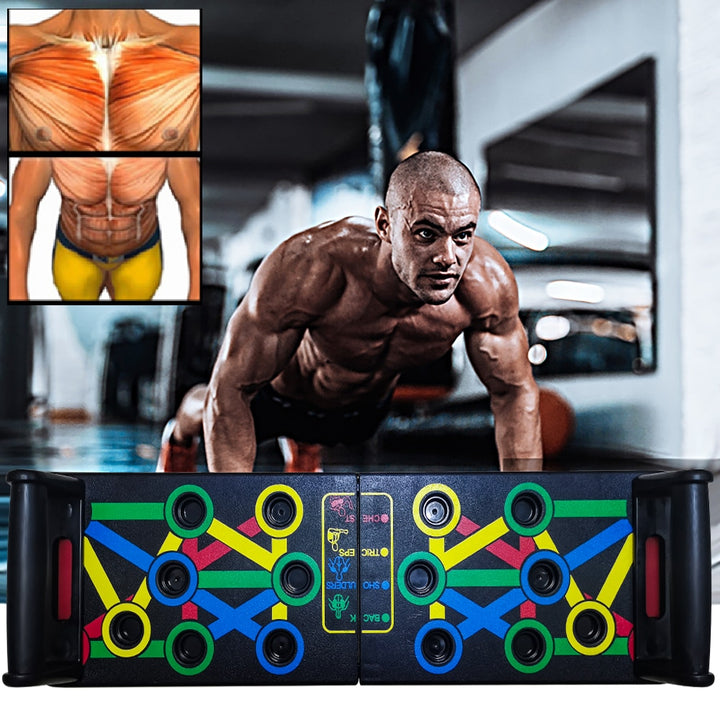 The 14 in 1 Push-Up Rack Board Training Equipment